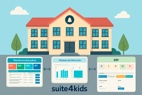 Suite 4 Kids - Software de gestión educativa para escuelas infantiles